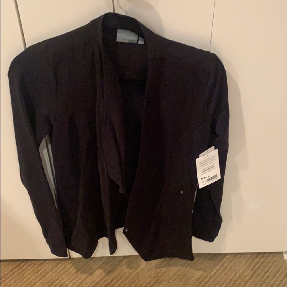 NWT Athleta Yama Jacket, Black XXS